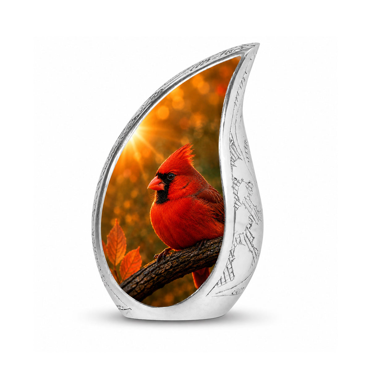 Redbird Cardinal Cremation Urn for Ashes