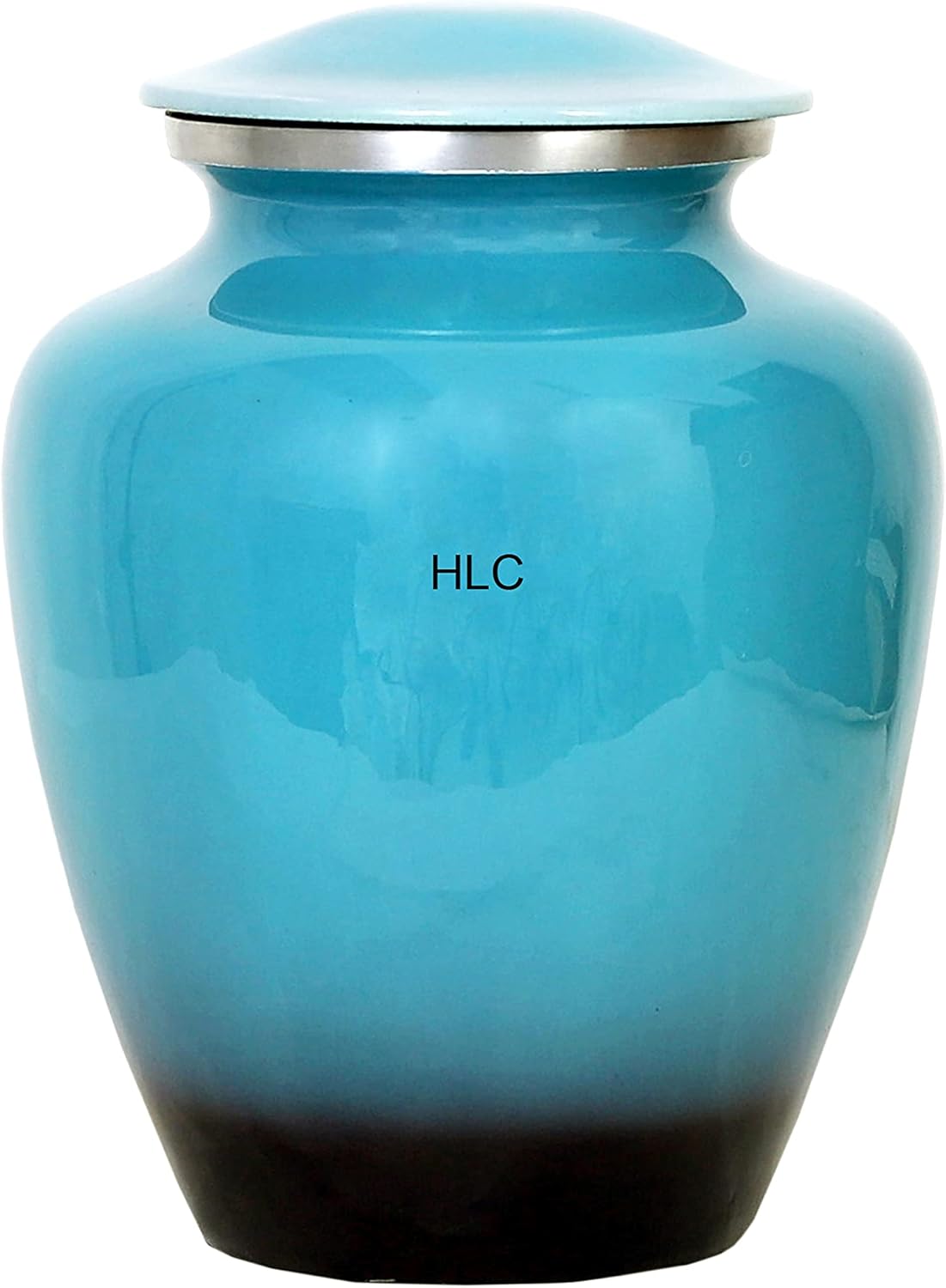 Premium Memorial Urn – Peaceful Ocean Sunset Pier Design for Human Ashes