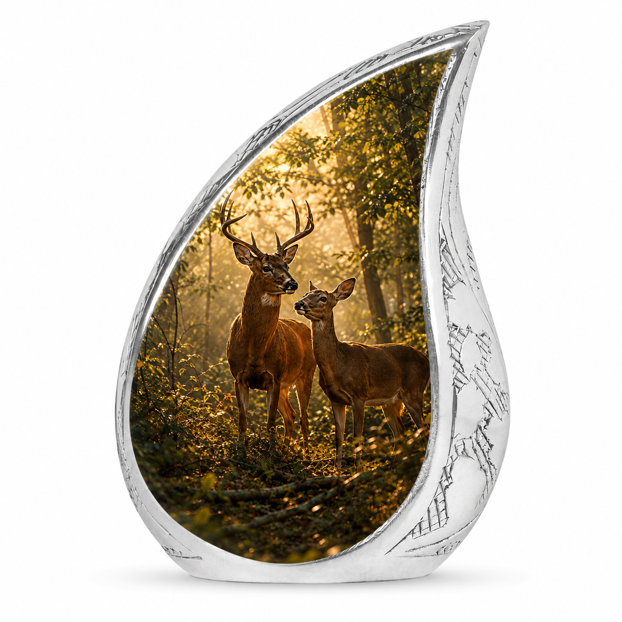 Whitetail Deer Cremation Urn