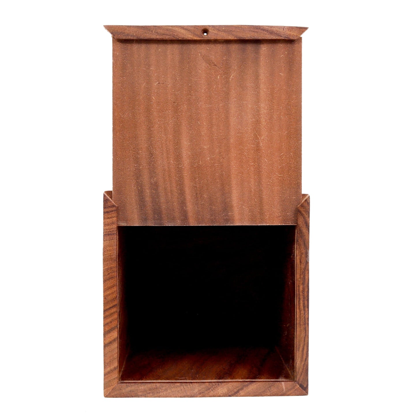 wooden urn