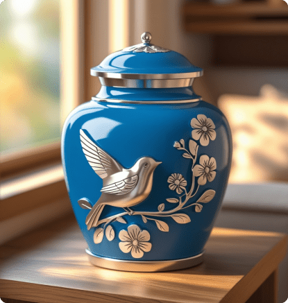 Memorial Urn Honoring Memory