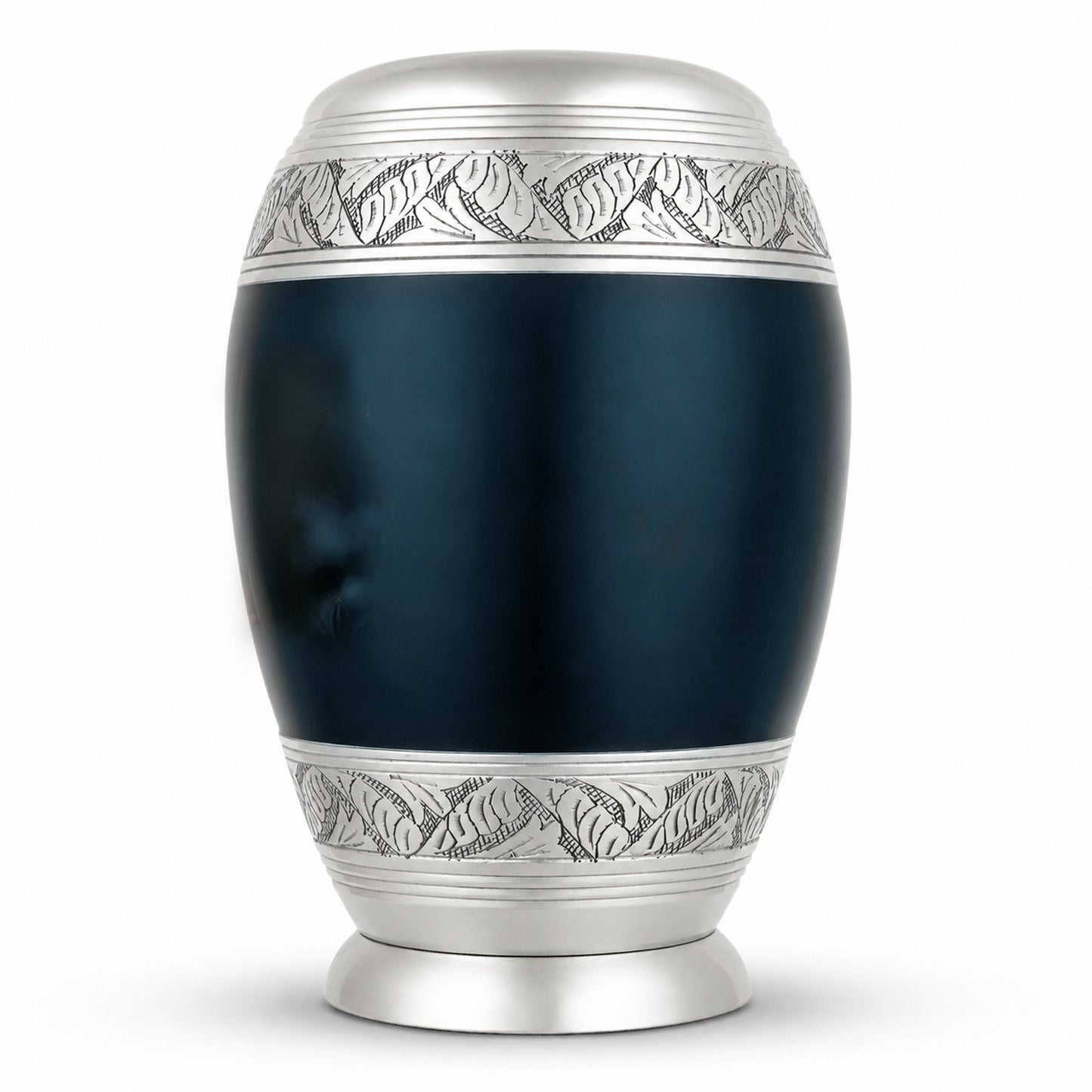 Midnight Bloom Adult Cremation Urn