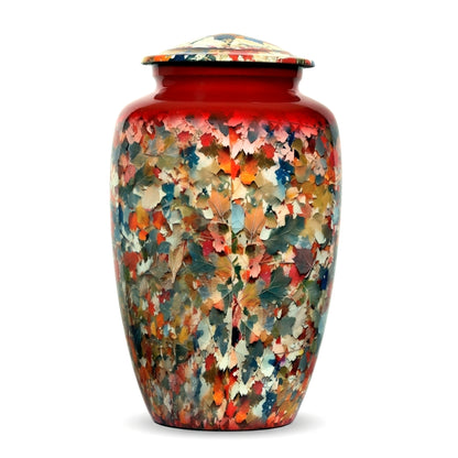 Autumn Harvest Adult Photo Cremation Urn