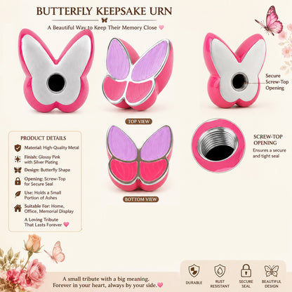 Butterfly Wings Of Hope Small Keepsake Urn