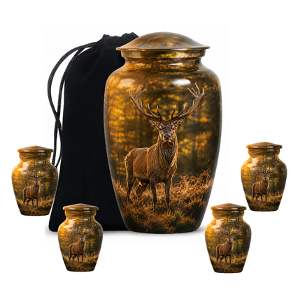 Swamp Deer Cremation Urn