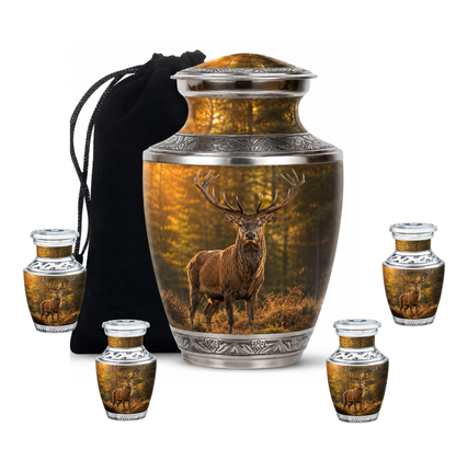 Swamp Deer Cremation Urn