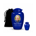 10 inch large Urn with 1 Keepsake 3 Inch Urn