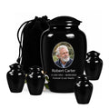 10 inch large Urn with 4 Keepsake 3 Inch Urn