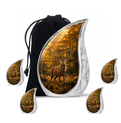 Swamp Deer Cremation Urn