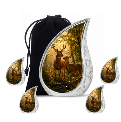 Whitetail Deer Cremation Urn