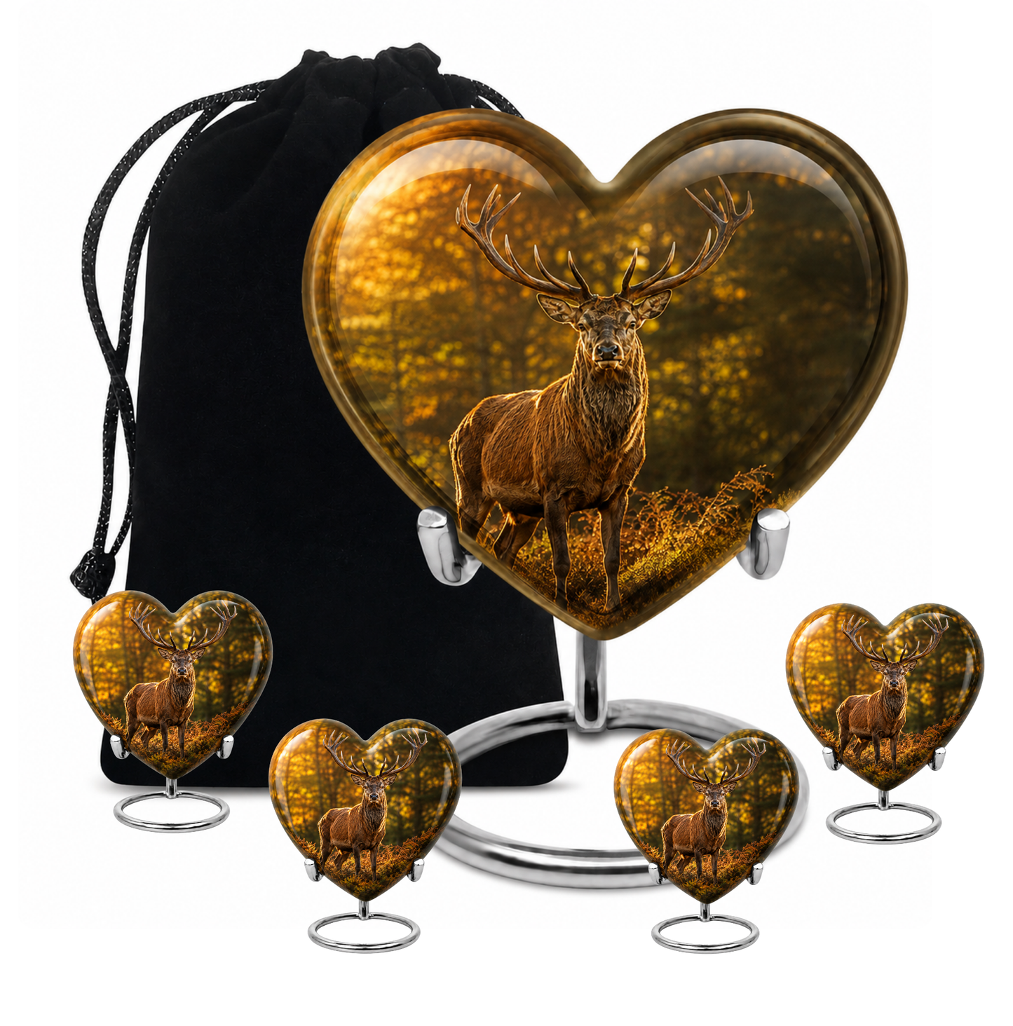 Swamp Deer Cremation Urn