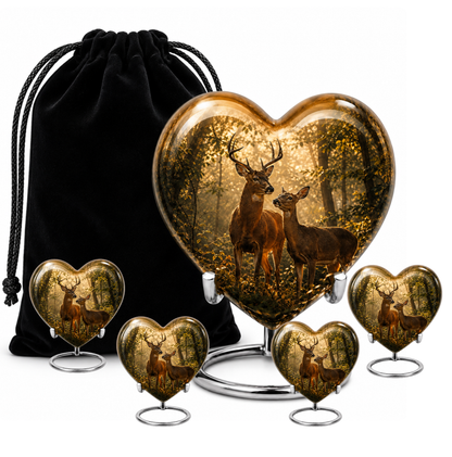 Whitetail Deer Cremation Urn
