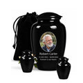 10 inch large Urn with 2 Keepsake 3 Inch Urns
