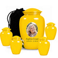 10 inch large Urn with 4 Keepsake 3 Inch Urn