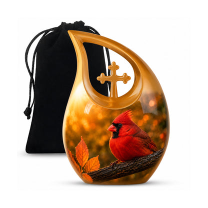 Redbird Cardinal Cremation Urn for Ashes