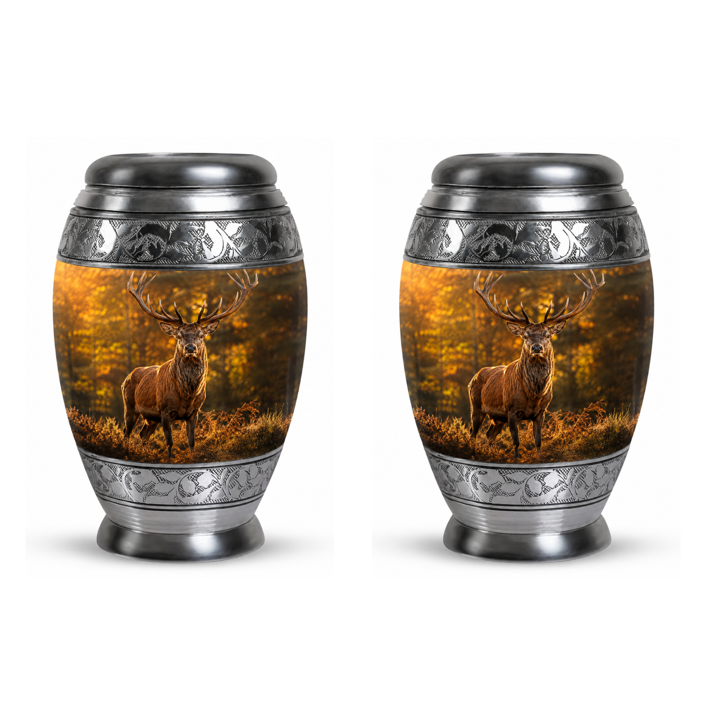 Swamp Deer Cremation Urn