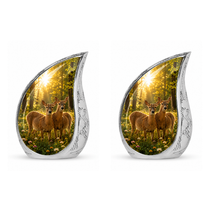 Roe Deer Cremation Urn for Human Ashes