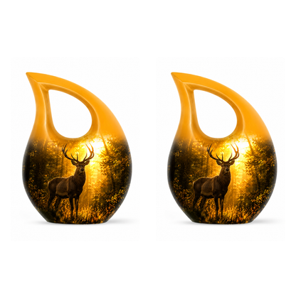 Majestic Deer Cremation Urn