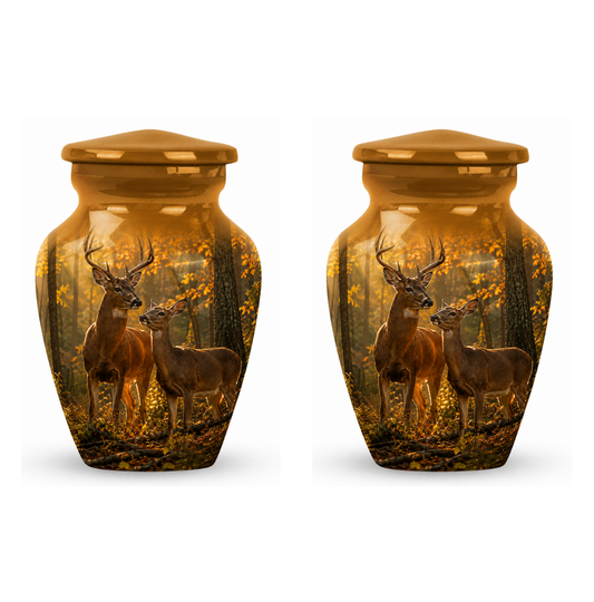 Whitetail Deer Cremation Urn