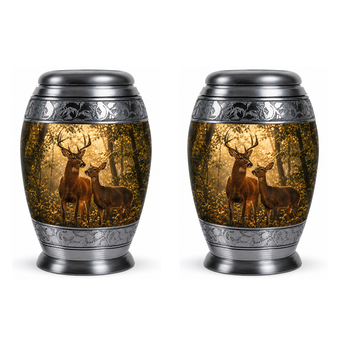 Whitetail Deer Cremation Urn