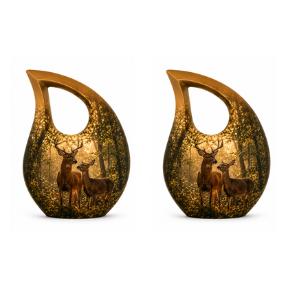 Whitetail Deer Cremation Urn
