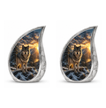 Set of 2  Urns - 3 inch