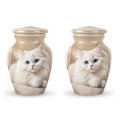 Set of 2  Urns - 3 inch