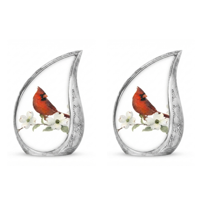 Red Cardinal Cremation Urn for Ashes