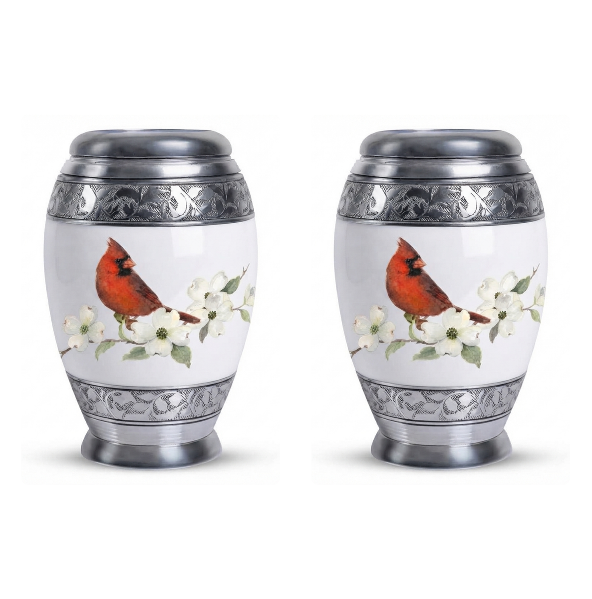 Red Cardinal Cremation Urn for Ashes