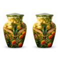 Set of 2  Urns - 3 inch
