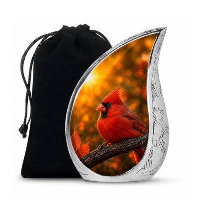 Redbird Cardinal Cremation Urn for Ashes