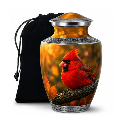 Redbird Cardinal Cremation Urn for Ashes