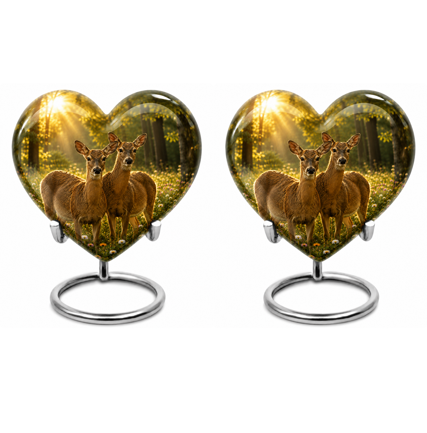 Roe Deer Cremation Urn for Human Ashes