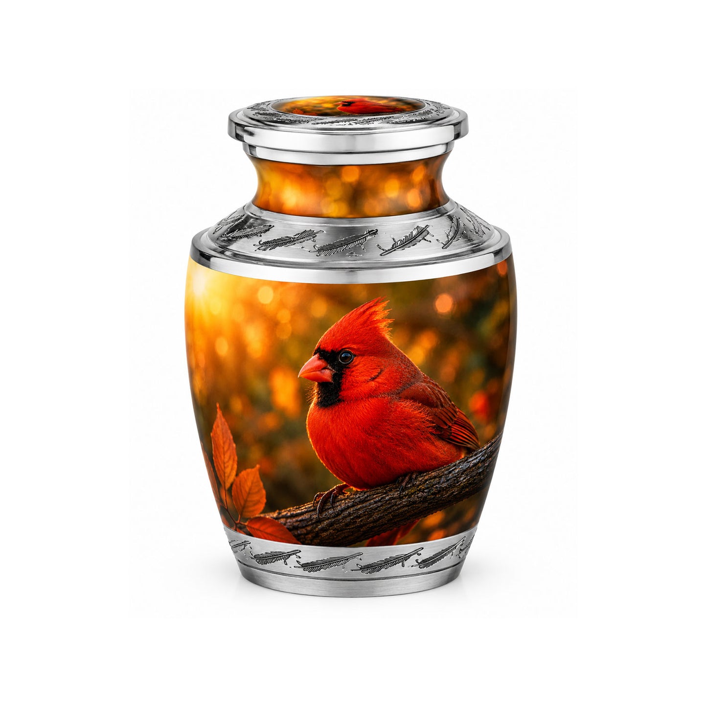 Redbird Cardinal Cremation Urn for Ashes