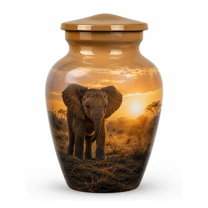 Baby Elephant Cremation Urn For Ashes