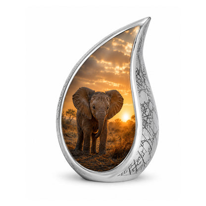 Baby Elephant Cremation Urn For Ashes