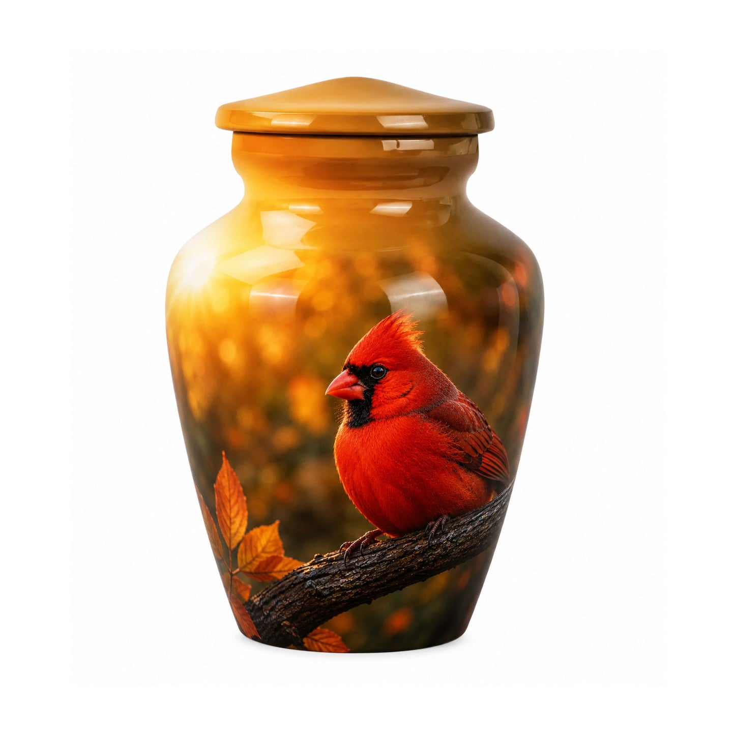 Redbird Cardinal Cremation Urn for Ashes