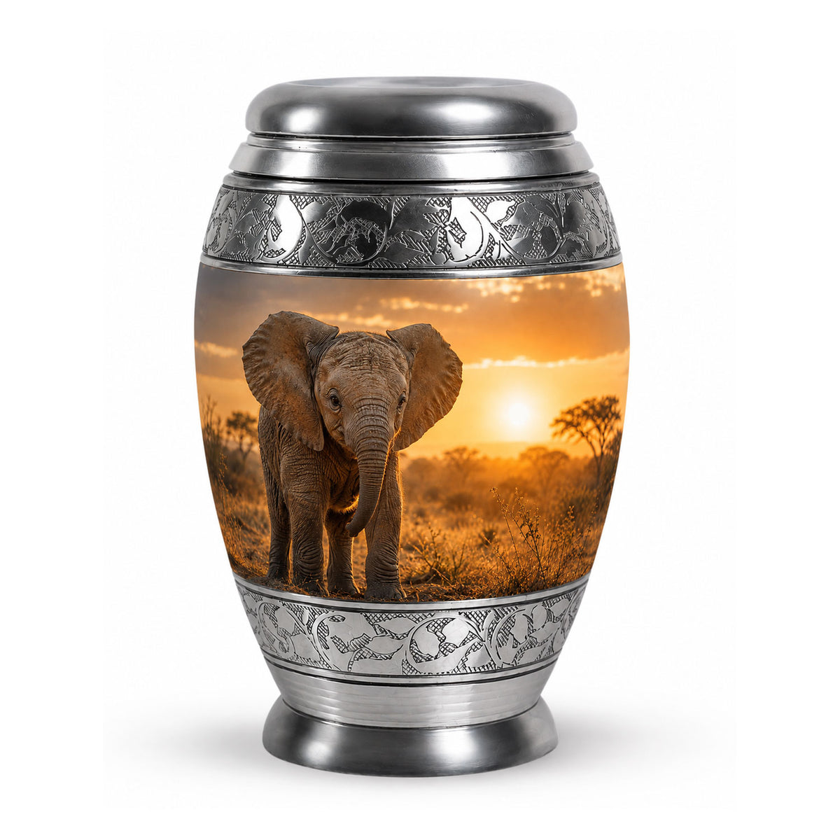 Baby Elephant Cremation Urn For Ashes