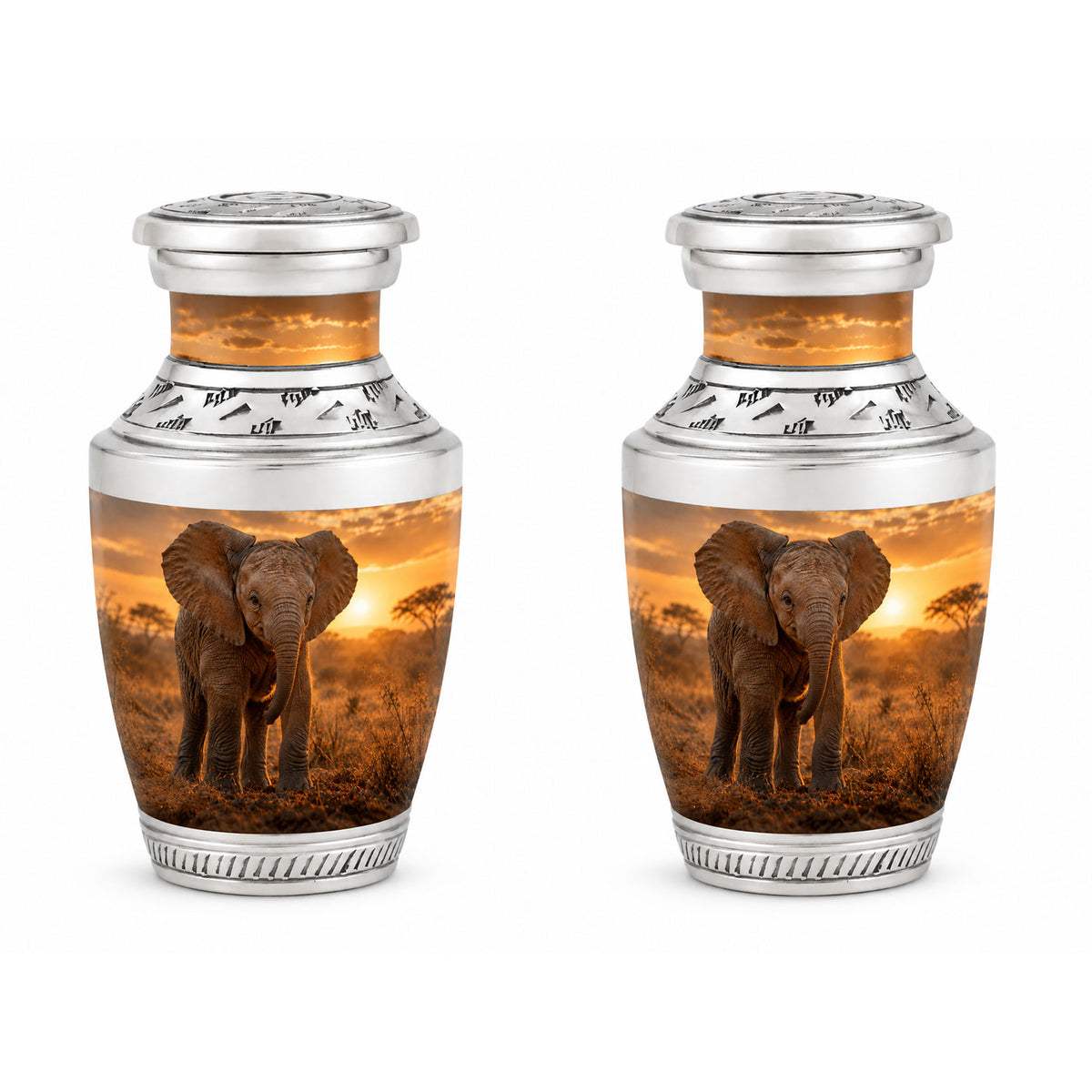 Baby Elephant Cremation Urn For Ashes