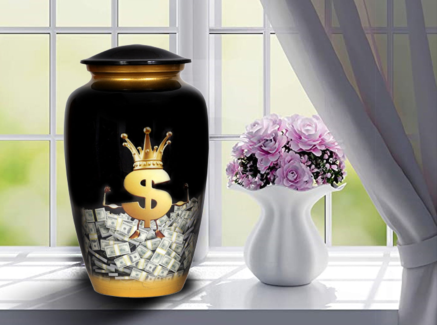 Dollar urn