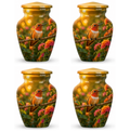 Set of 4 Urns - 3 inch