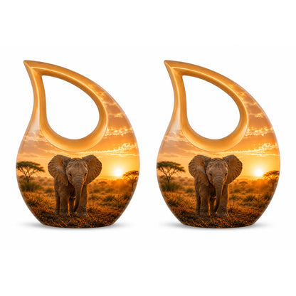 Baby Elephant Cremation Urn For Ashes