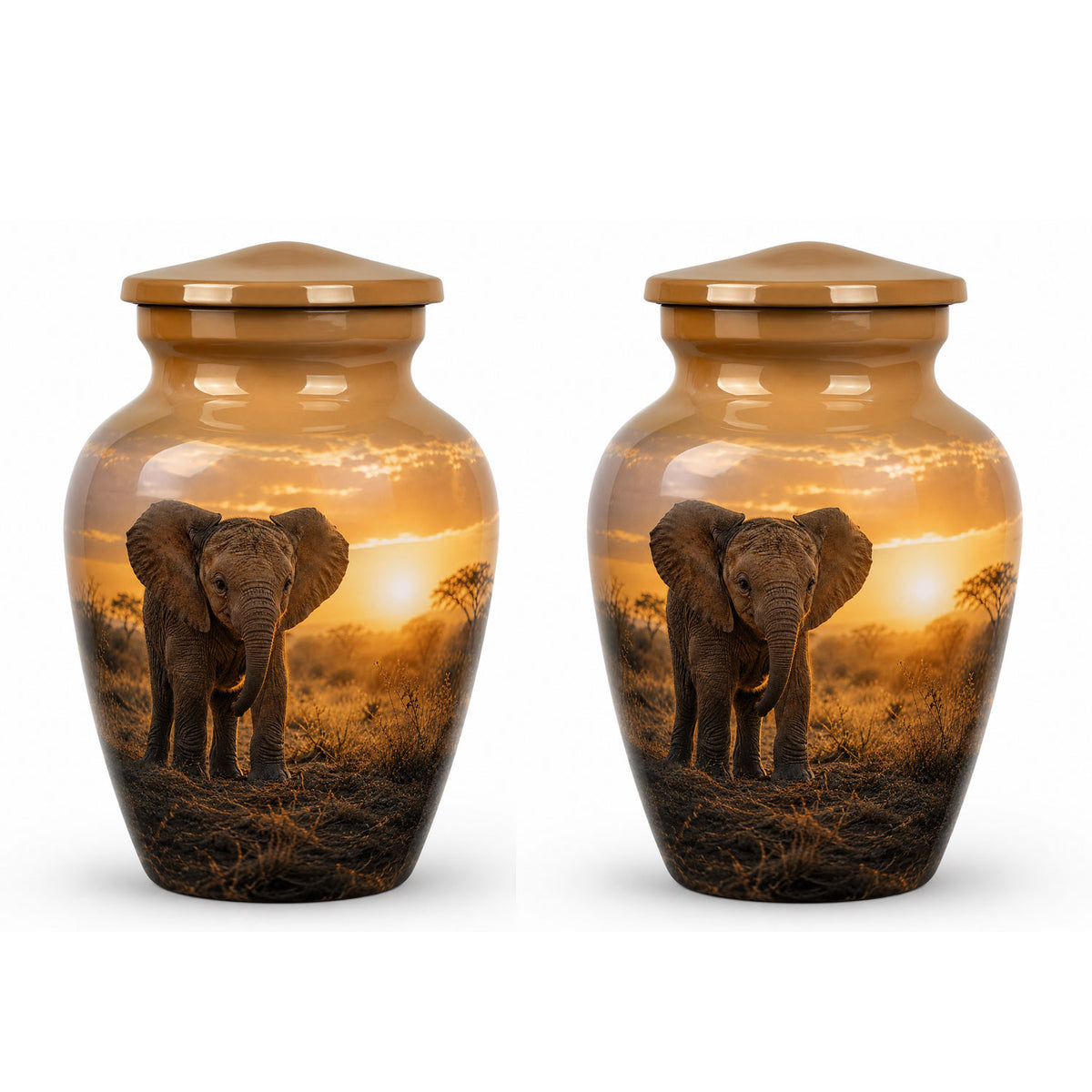 Baby Elephant Cremation Urn For Ashes