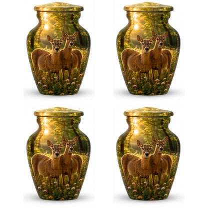 Roe Deer Cremation Urn for Human Ashes