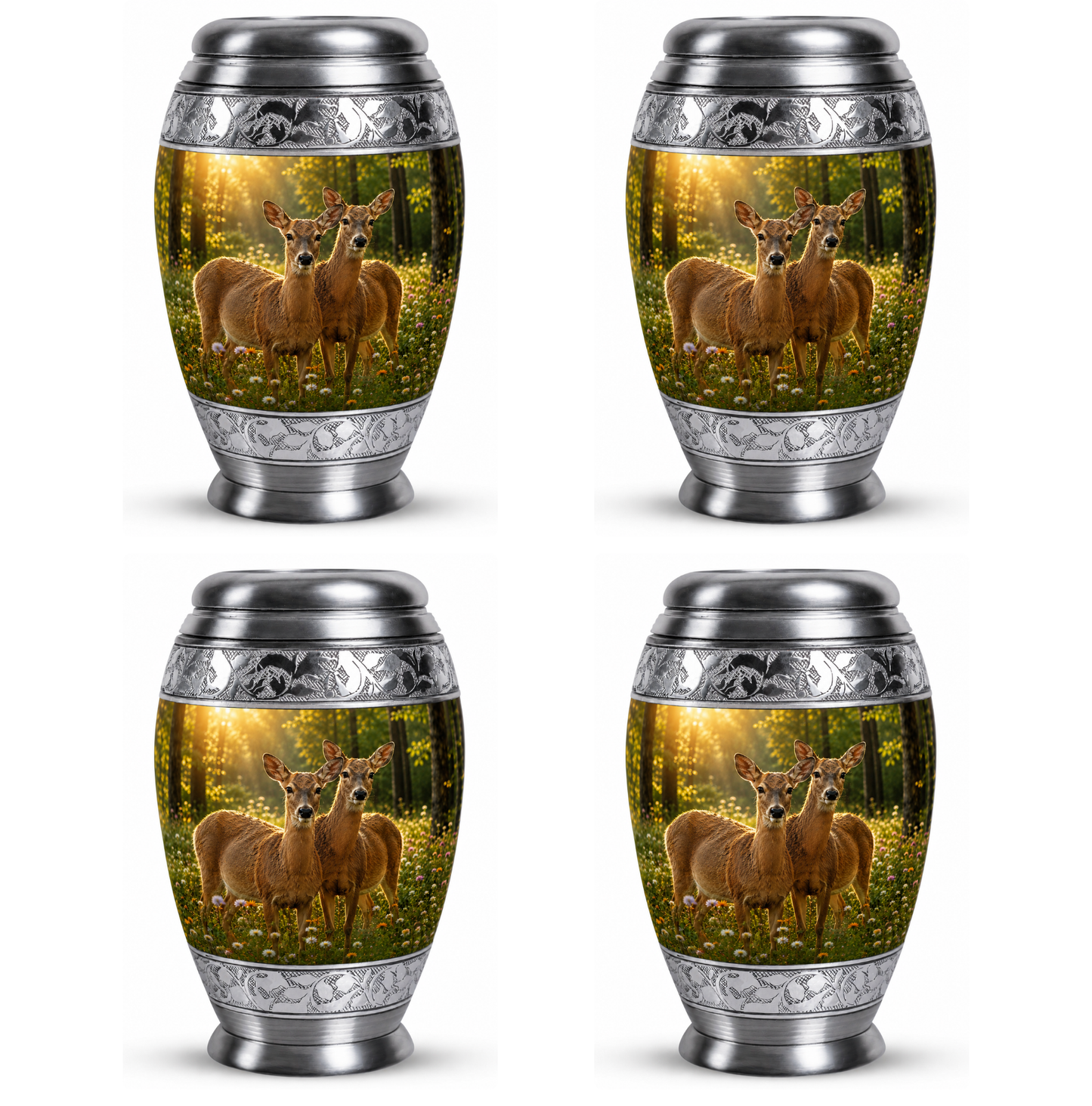 Roe Deer Cremation Urn for Human Ashes