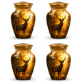 Set of 4 Urns - 3 inch