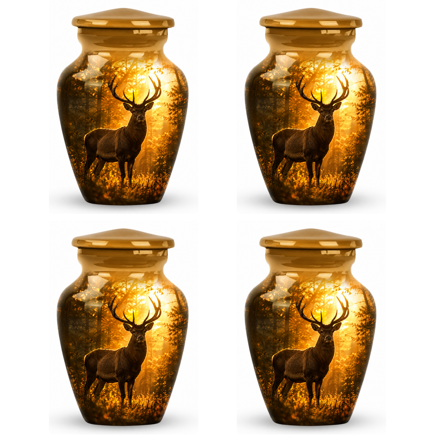 Majestic Deer Cremation Urn