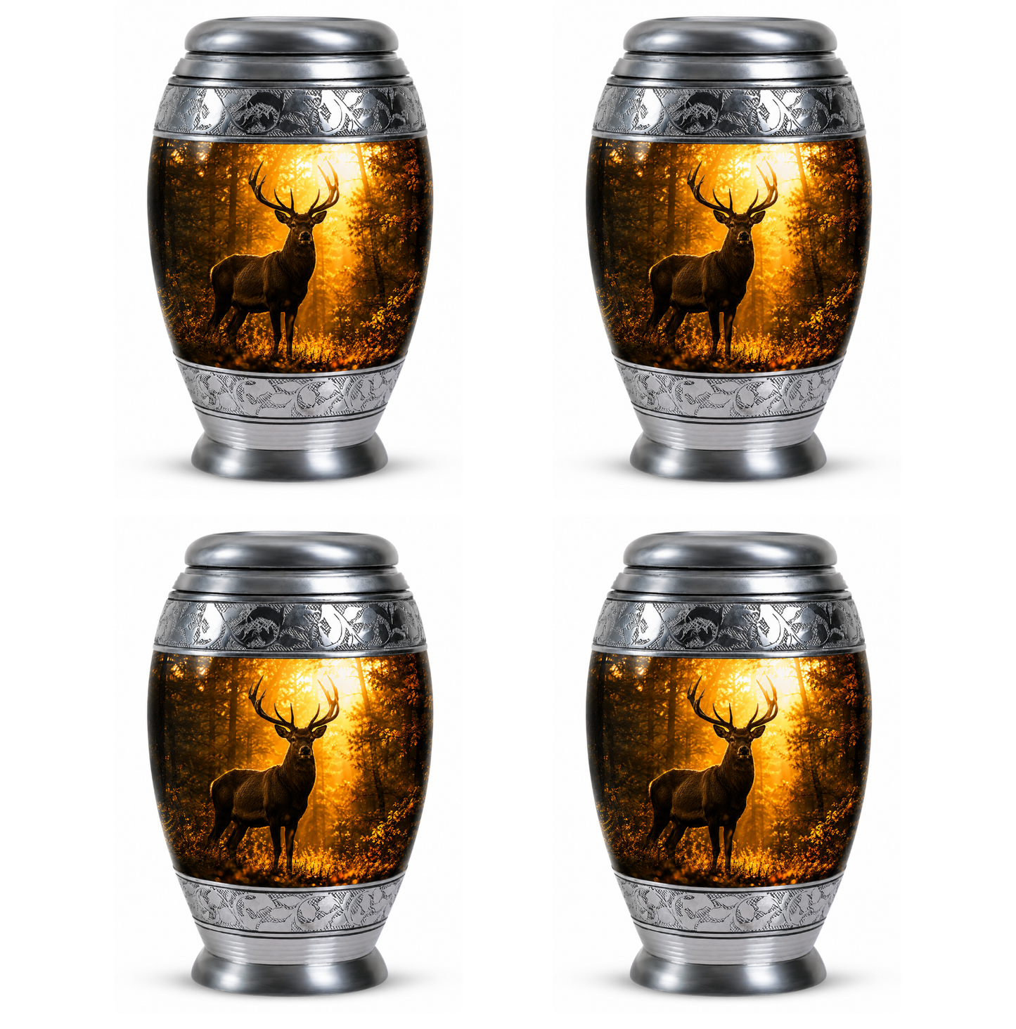 Majestic Deer Cremation Urn