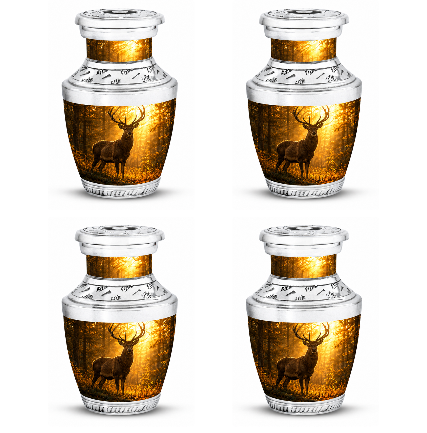 Majestic Deer Cremation Urn
