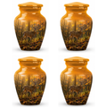 Set of 4 Urns - 3 inch
